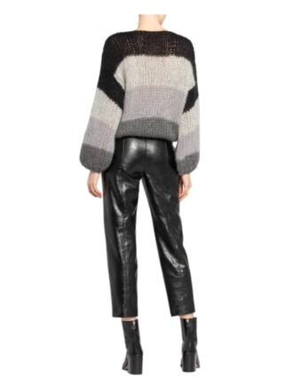 Maiami Pullover Mit Mohair schwarz