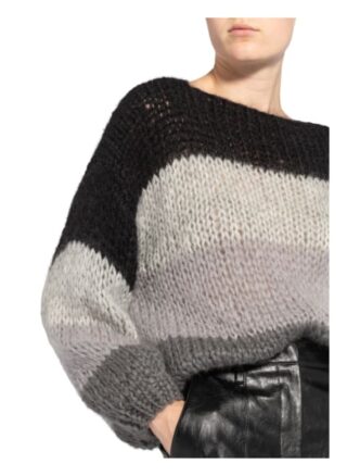 Maiami Pullover Mit Mohair schwarz