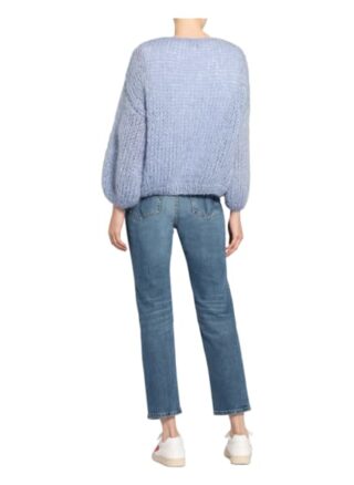 Maiami Strickhülle Aus Mohair blau