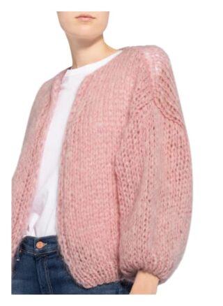 Maiami Strickhülle Aus Mohair rosa