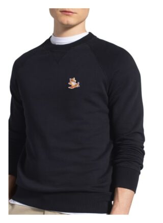 Maison Kitsuné Sweatshirt schwarz
