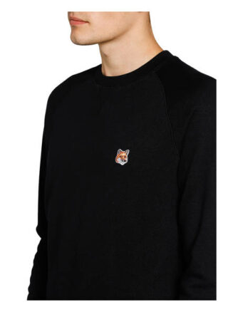 MAISON KITSUNÉ Sweatshirt Herren, Schwarz