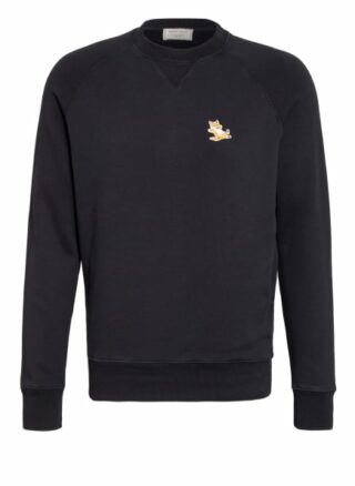 Maison Kitsuné Sweatshirt schwarz