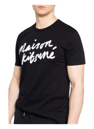MAISON KITSUNÉ T-Shirt Herren, Schwarz