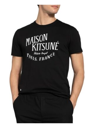 MAISON KITSUNÉ T-Shirt Herren, Schwarz