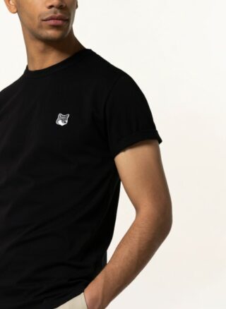 MAISON KITSUNÉ T-Shirt Herren, Schwarz