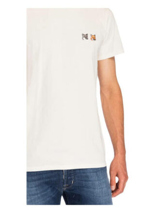 MAISON KITSUNÉ T-Shirt Herren, Weiß