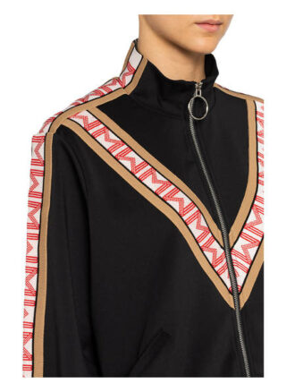 Maje Blouson Tervise Mit Galonstreifen schwarz