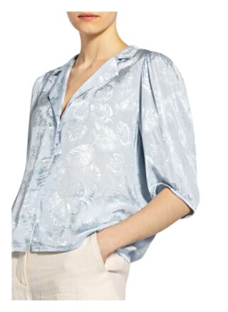 Maje Blusenshirt Cecilard Mit 3/4-Arm blau