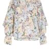 Maje Blusenshirt Letrany weiss