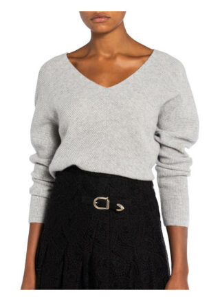Maje Cashmere-Pullover Madina grau