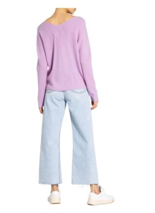 Maje Cashmere-Pullover Madina violett