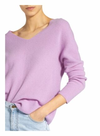 Maje Cashmere-Pullover Madina violett