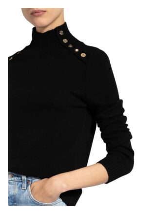 Maje Cashmere-Pullover Monty schwarz