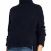 Maje Cashmere-Rollkragenpullover Madinette blau