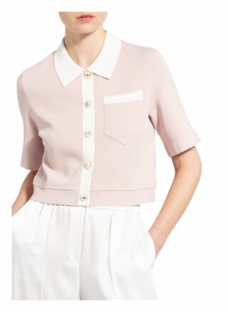 Maje Cropped-Shirt Myshirt pink