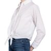 Maje Hemdbluse Aus Lochspitze weiss