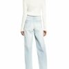 Maje Pullover Maullya Mit Volantbesatz weiss
