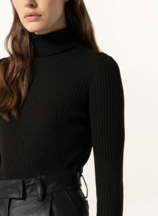 Maje Rollkragenpullover Moda schwarz