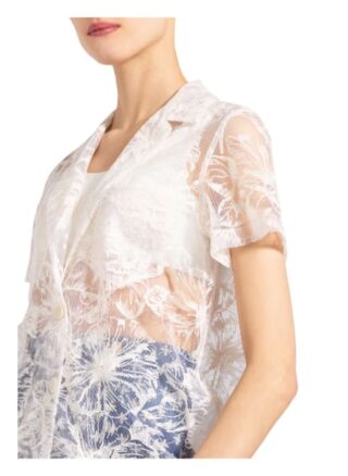 Maje Spitzenbluse Ciflower weiss