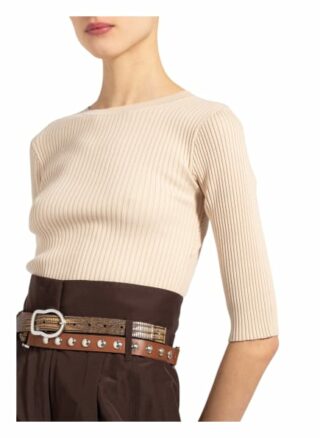 Maje Strick-Shirt Mandy Mit 3/4-Arm beige