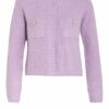 Maje Strickjacke Marguerite violett