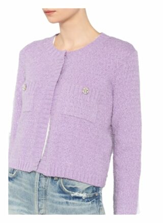 Maje Strickjacke Marguerite violett