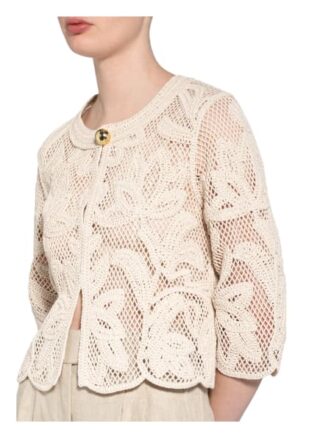 Maje Strickjacke Miranda Mit 3/4-Arm beige