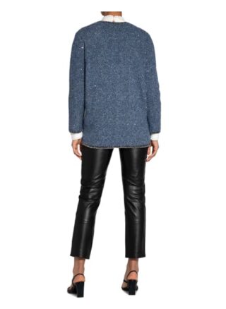 Maje Strickjacke Miso blau