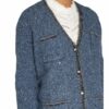 Maje Strickjacke Miso blau