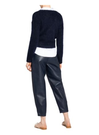 Maje Strickjacke Mistigri Mit Mohair blau