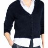 Maje Strickjacke Mistigri Mit Mohair blau
