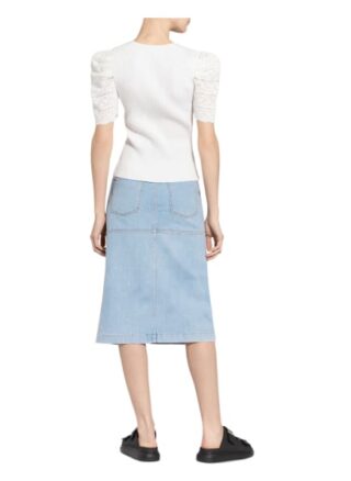 Maje Strickshirt Mentalo weiss