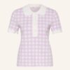 Maje Strickshirt Micro violett