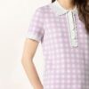 Maje Strickshirt Micro violett