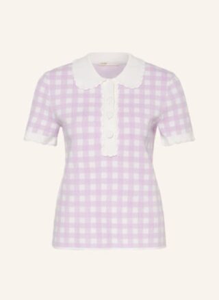 Maje Strickshirt Micro violett