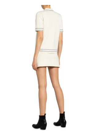 Maje Strickshirt Misla weiss