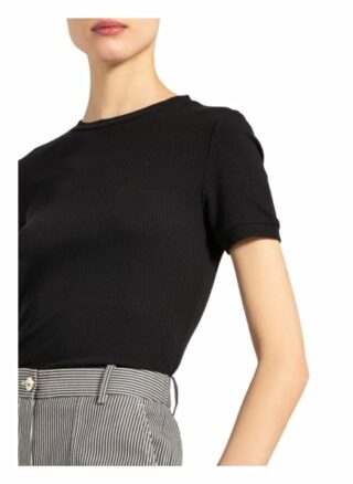 Maje T-Shirt Mit Cut-Out schwarz