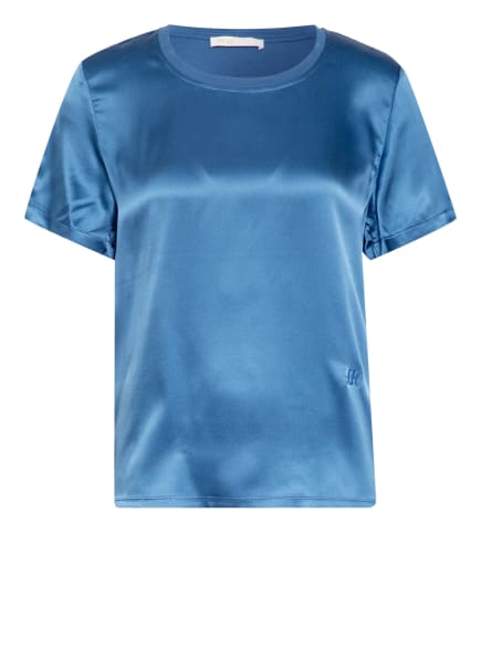 Maje T-Shirt Tank Im Materialmix blau Maje T-Shirt Tank Im Materialmix blau