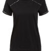 Maje T-Shirt Tity schwarz