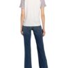 Maje T-Shirt Tweed weiss