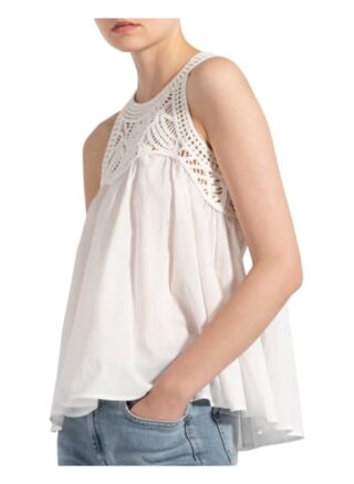 Maje Top Lola weiss