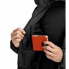 Mammut Daunenjacke Meron Mit Kapuze schwarz