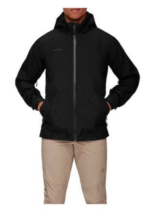 mammut Ayako Tour Regenjacke Herren, Schwarz