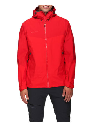 Mammut Hardshelljacke Convey Tour Mit Kapuze rot