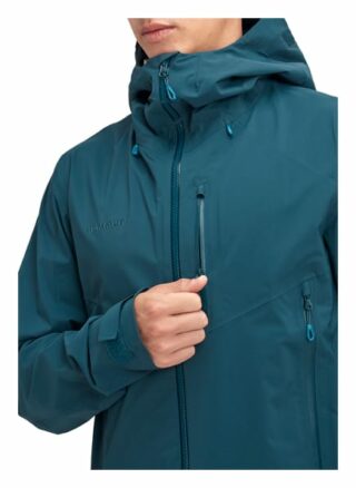 mammut Kento Regenjacke Herren, Blau