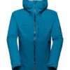 Mammut Hardshelljacke Kento Mit Kapuze blau