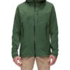 Mammut Hardshelljacke Kento Mit Kapuze gruen