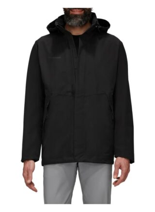 mammut Trovat Regenjacke Herren, Schwarz