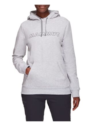 Mammut Hoodie Logo grau